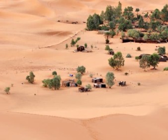 Campinging the desert of Tunisia